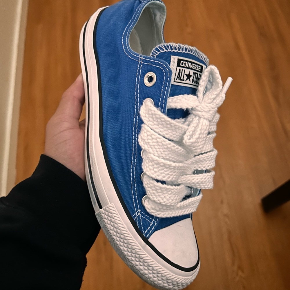 Converse Classic Blue Canvas Sneakers